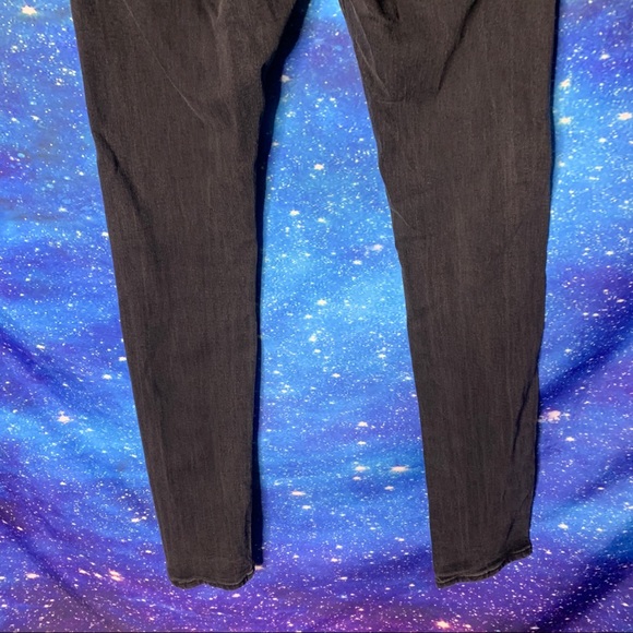 H&M- Slim Low Waist Off Black Jeans size 29 - Picture 7 of 12